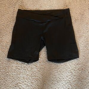Women’s Black Performance Bike Shorts - Unbranded